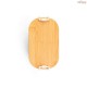 Marmita Hermética Personalizada em PP com Tampa de Bambu – H940390