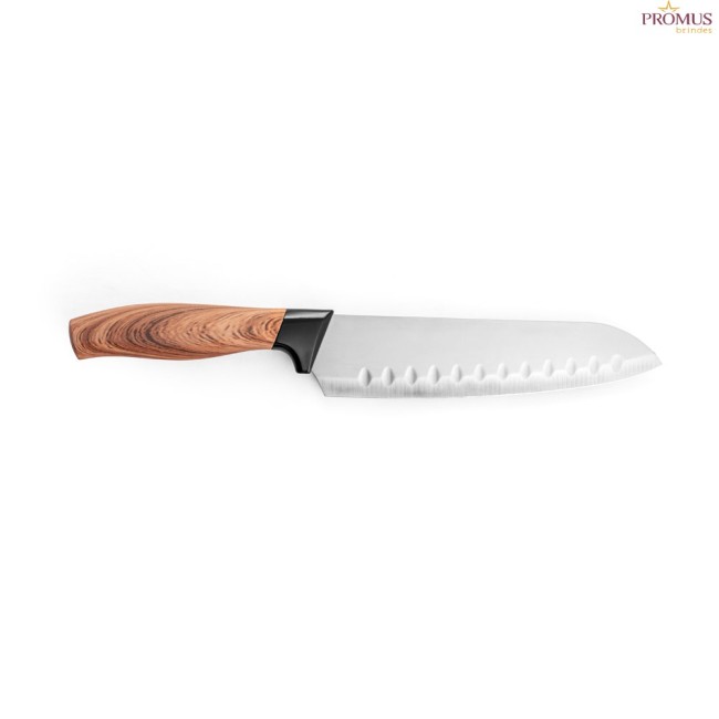 Conjunto de 3 Facas de Cozinha Personalizadas Aço Inox H940395