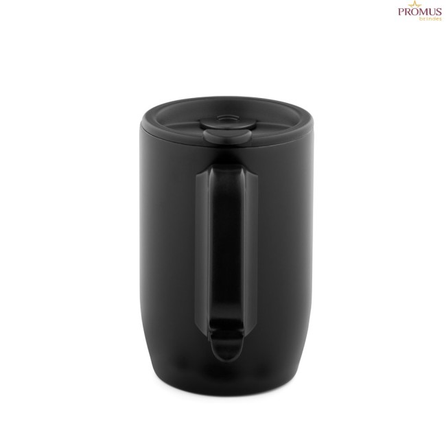 Caneca Térmica de Viagem Personalizada 400ml Aço Inox H940434