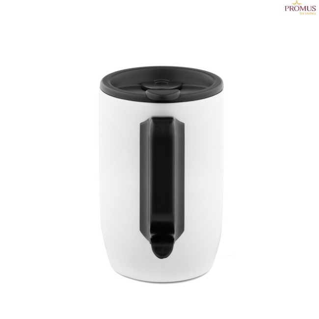 Caneca Térmica de Viagem Personalizada 400ml Aço Inox H940434