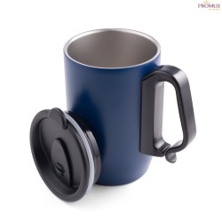 Caneca Térmica de Viagem Personalizada 400ml Aço Inox H940434