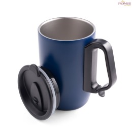 Caneca Térmica de Viagem Personalizada 400ml Aço Inox H940434