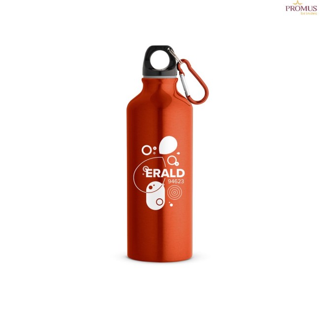 Squeeze Corporativa com Logotipo e Mosquetão 530mL – H940623