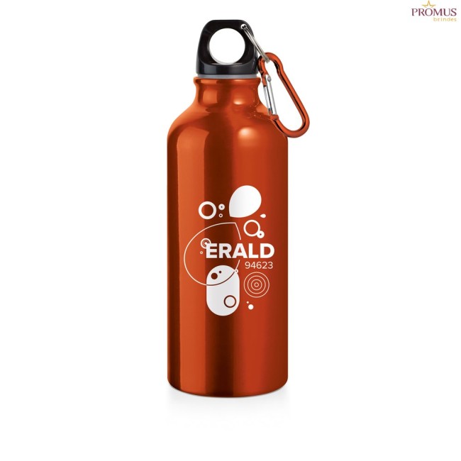 Squeeze Corporativa com Logotipo e Mosquetão 530mL – H940623