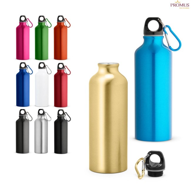 Squeeze Corporativa com Logotipo e Mosquetão 530mL – H940623