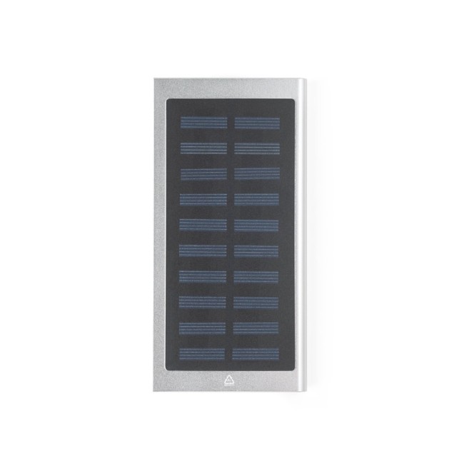 Bateria portátil em alumínio 100% reciclado 8.000 mAh Personalizada H970137