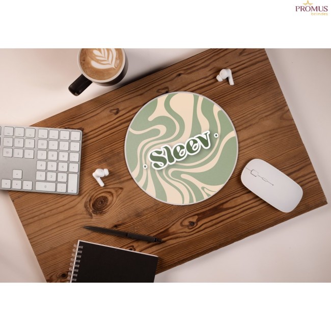 Mouse Pad Redondo Personalizado em Sublimação H970149