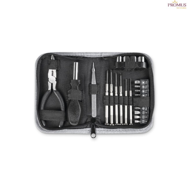 Kit de Ferramentas Multifuncional 24 Peças Personalizado H980172
