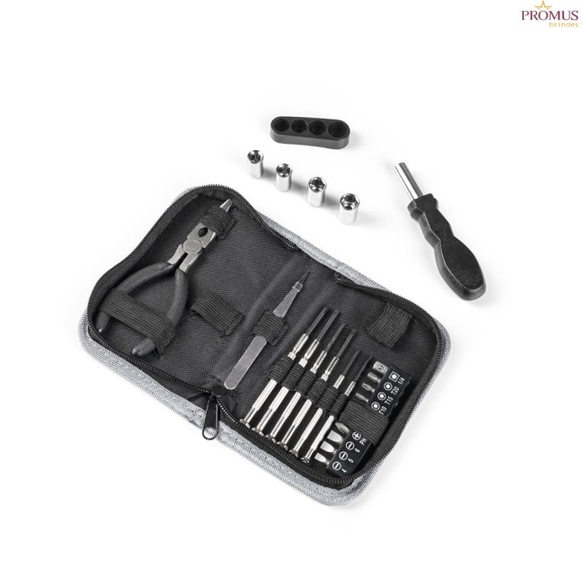 Kit de Ferramentas Multifuncional 24 Peças Personalizado H980172
