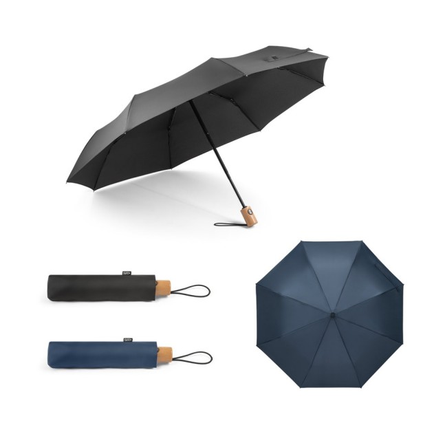 Guarda-chuva em 100% poliéster reciclado Personalizado H990040
