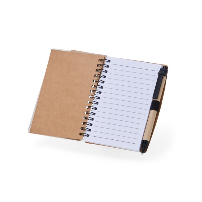 Bloco de anotações com autoadesivos e caneta Personalizado para Brindes H2507