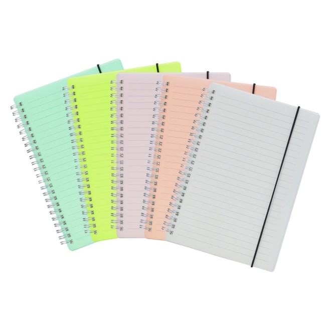 Caderno A5 Plástico para Brinde H2516