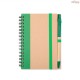 Caderno Ecológico com Caneta Personalizado - H3809