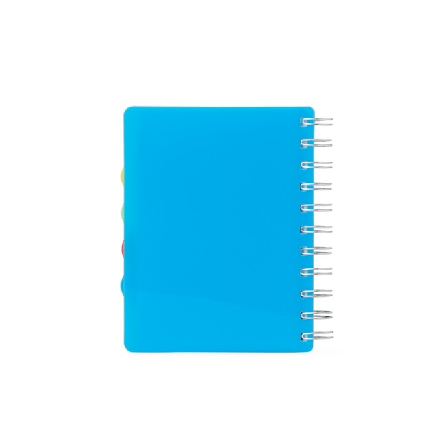 Caderno Pequeno com Divisórias Personalizado Com Logotipo H2582