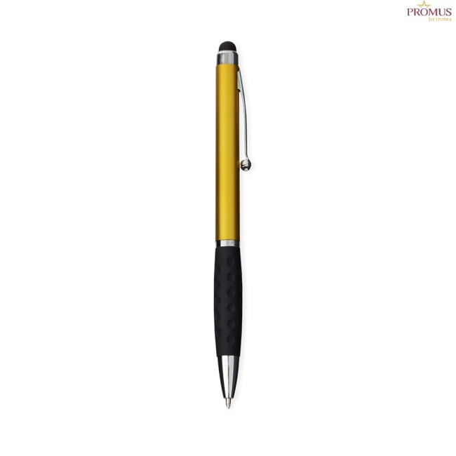 Caneta Plástica Touch Personalizada - H3626