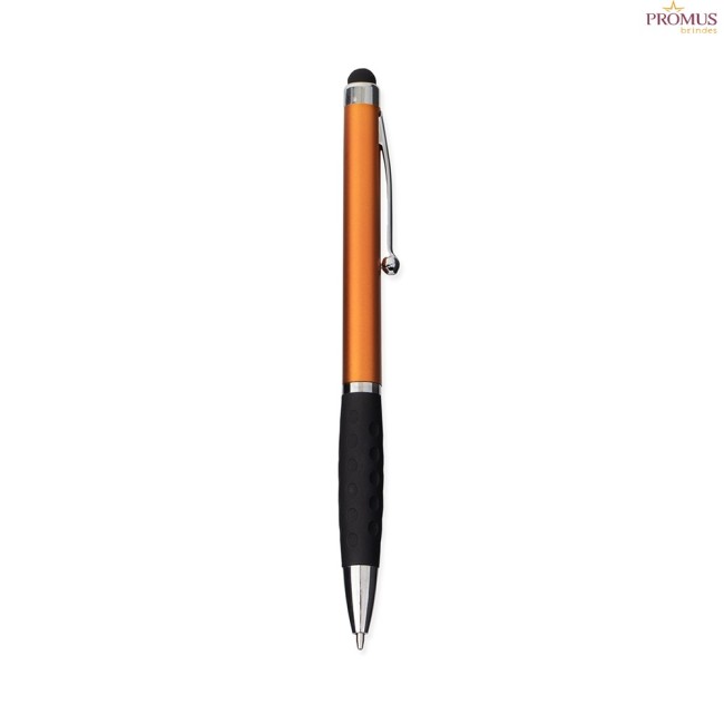 Caneta Plástica Touch Personalizada - H3626