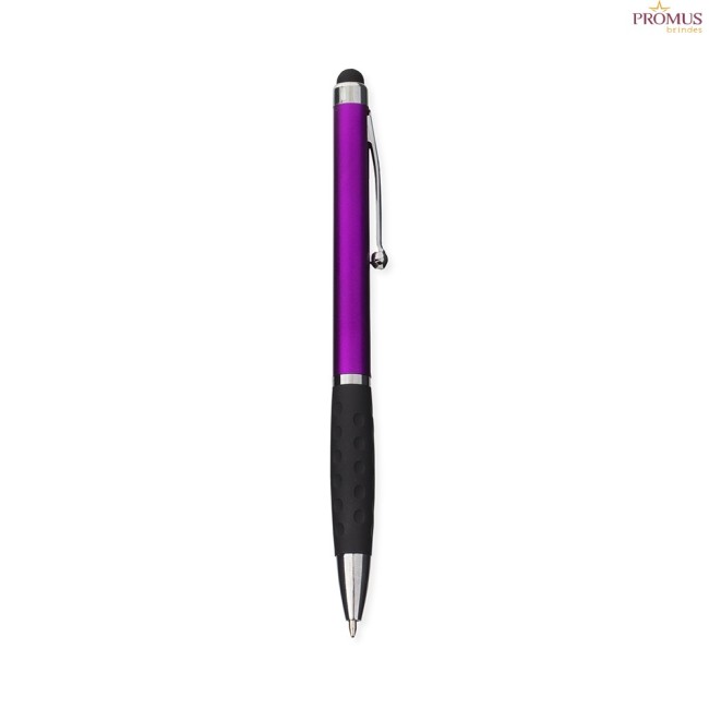 Caneta Plástica Touch Personalizada - H3626
