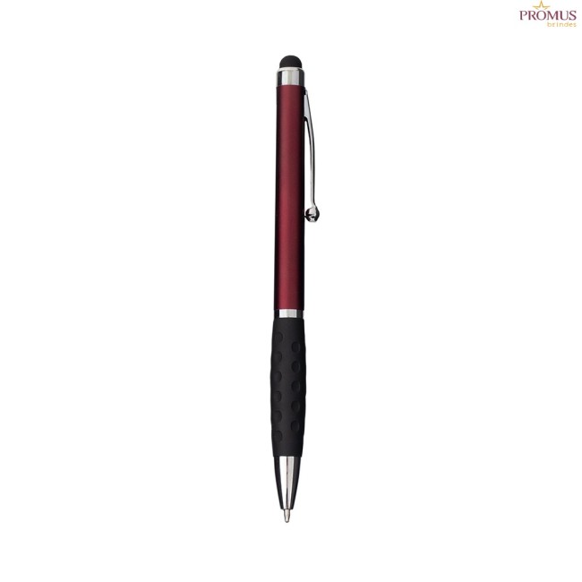 Caneta Plástica Touch Personalizada - H3626