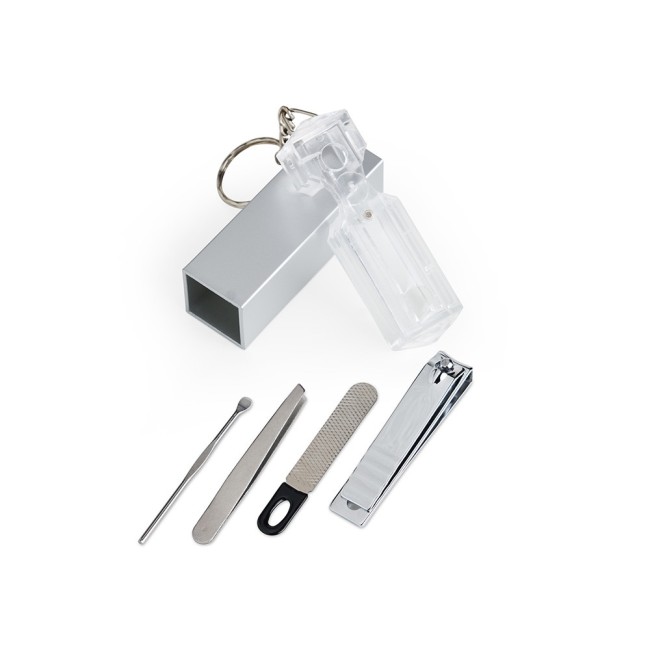 Chaveiro Kit Manicure 4 peças Personalizado H2614