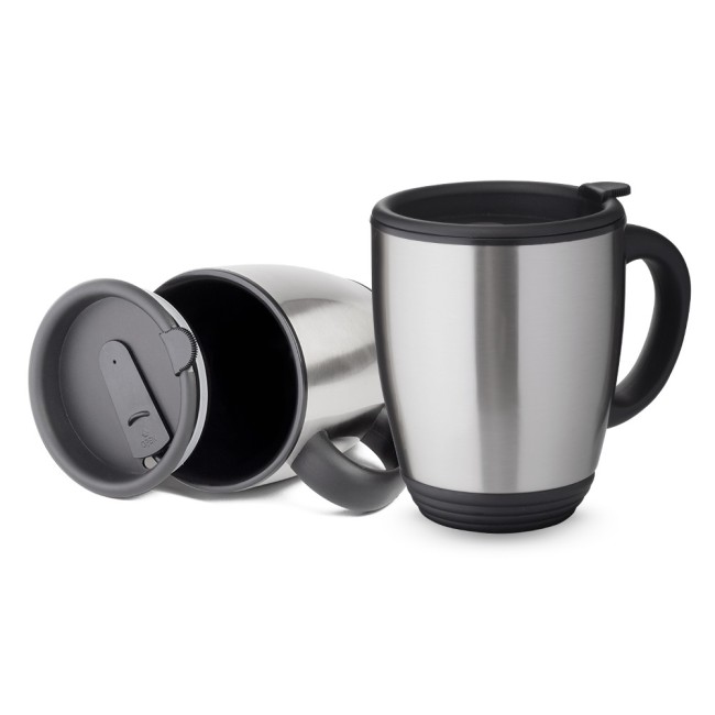 Caneca em Aço Inox 450ml Personalizada H2719