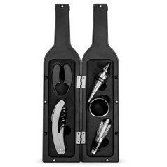 Kit Vinho Garrafa 5 peças Para Brinde Personalizado H2620