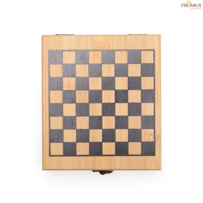 Kit Vinho Xadrez 4 Peças Personalizado - H3732