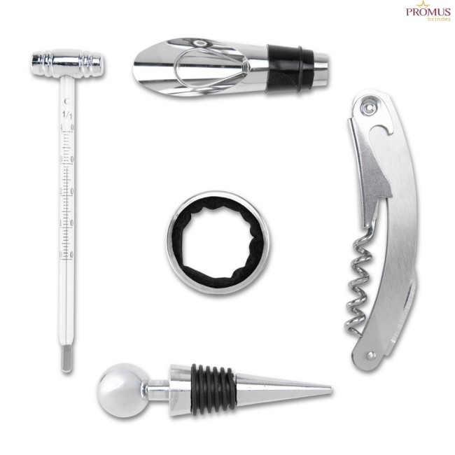 Kit Vinho Xadrez 4 Peças Personalizado - H3732