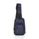 Mochila de ombro com entrada USB lateral Promocional com Logo H2029