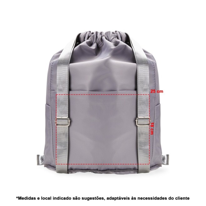 Mochila Saco Poliéster Personalizado H2609