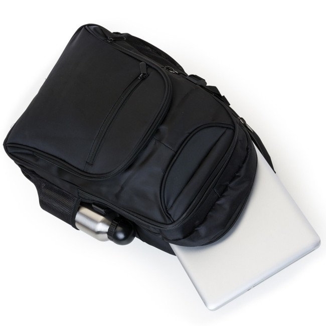 Mochila poliester para notebook com placa Personalizada H1531