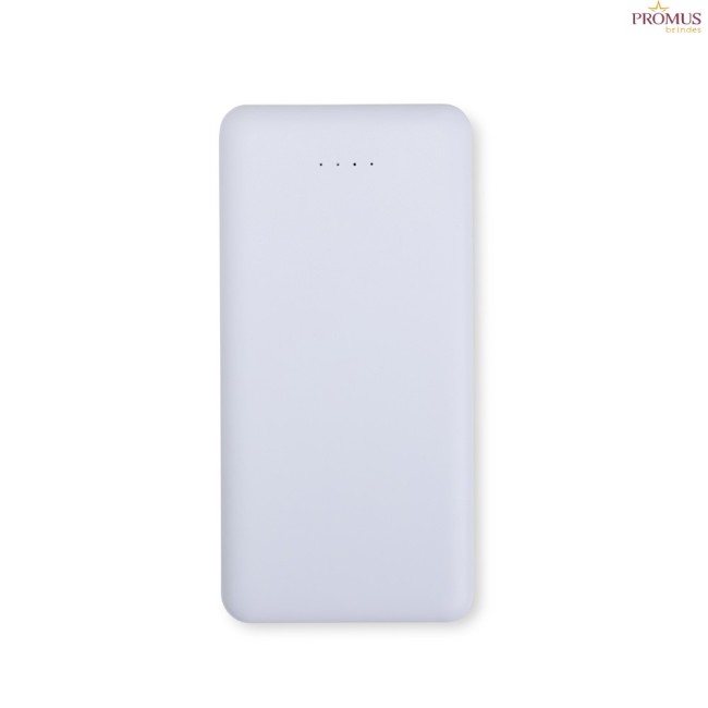 Power Bank 10.000mAH com Indicador Led Personalizado H3207