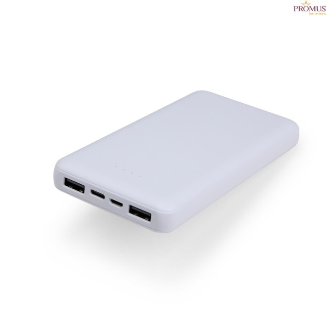 Power Bank 10.000mAH com Indicador Led Personalizado H3207