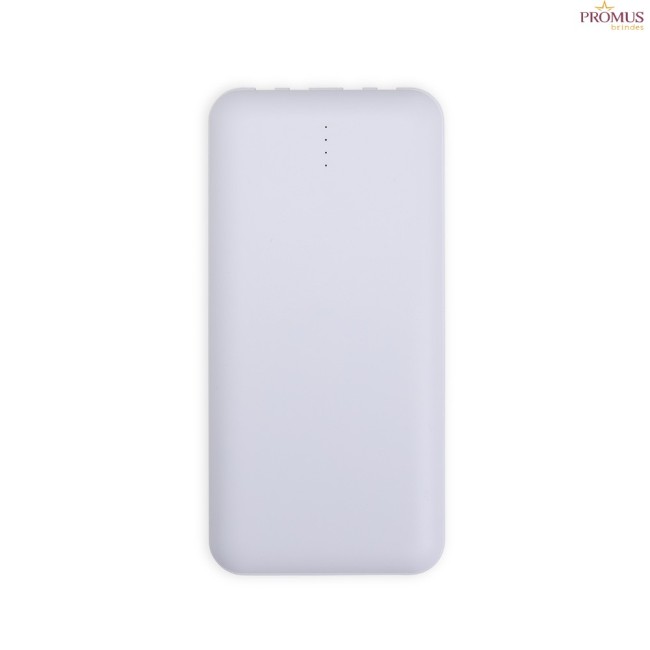 Power Bank 10.000mAH com Lanterna e Multisaídas Personalizado - H3308