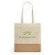Sacola 100% Algodão e Detalhe em Juta Personalizada H920882