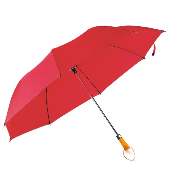 Guarda Chuva com cabo de madeira Personalizada para Brindes H1269