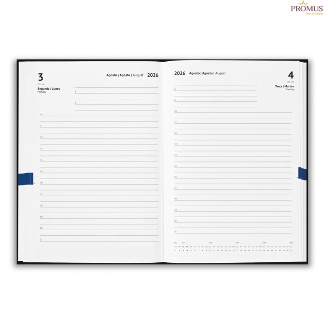 Agenda A5 em PU Personalizada H660219