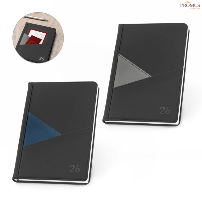 Agenda A5 em PU Promocional H660220