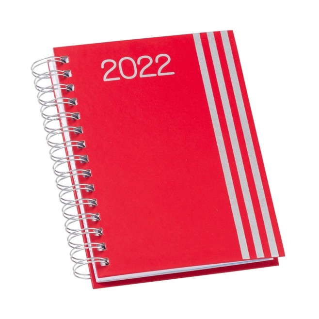 Agenda Diária 2022 Wire-o Personalizada para Brindes H2078