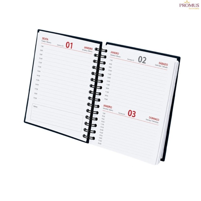Agenda Diária 2027 Personalizada - H3964