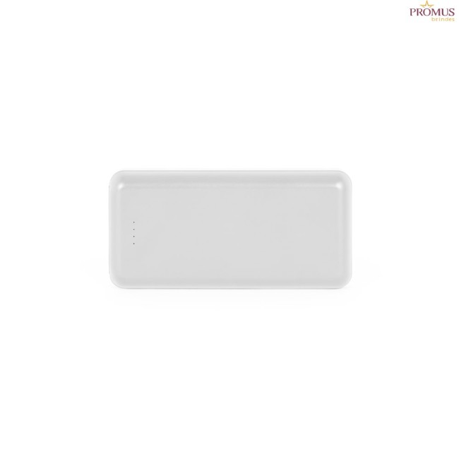 Bateria Portátil em ABS 100% Reciclado Personalizada para Brindes H970199