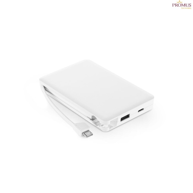 Bateria Portátil em ABS 100% Reciclado Promocional H970147