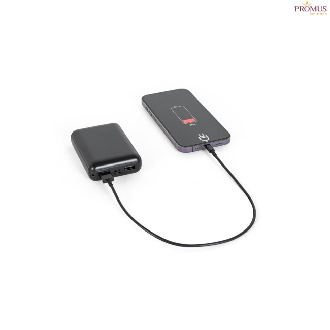 Bateria Portátil em ABS Reciclado Personalizada H970198