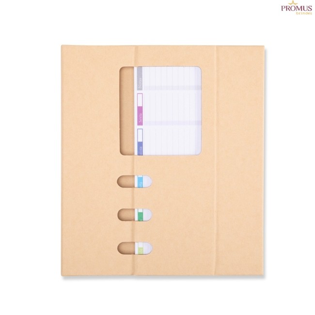 Bloco de Anotações com Suporte Personalizado - H3835
