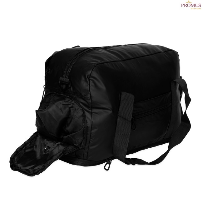 Bolsa Couro Sintético Expansível 36 Litros Personalizada - H3480