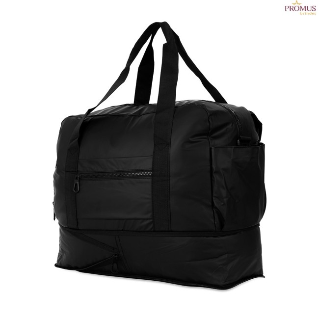 Bolsa Couro Sintético Expansível 36 Litros Personalizada - H3480