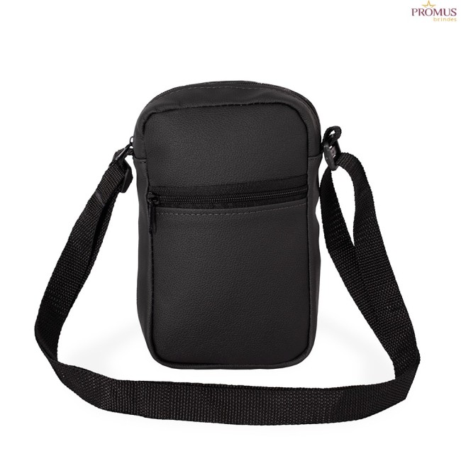 Bolsa de Ombro Couro Sintético Personalizada - H3644