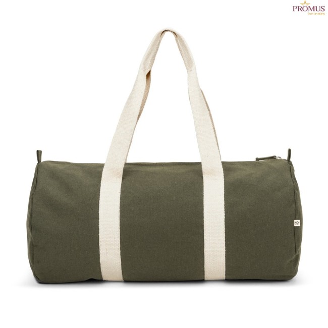 Bolsa Esportiva Ecológica em Algodão e Poliéster Reciclados Personalizada H920535