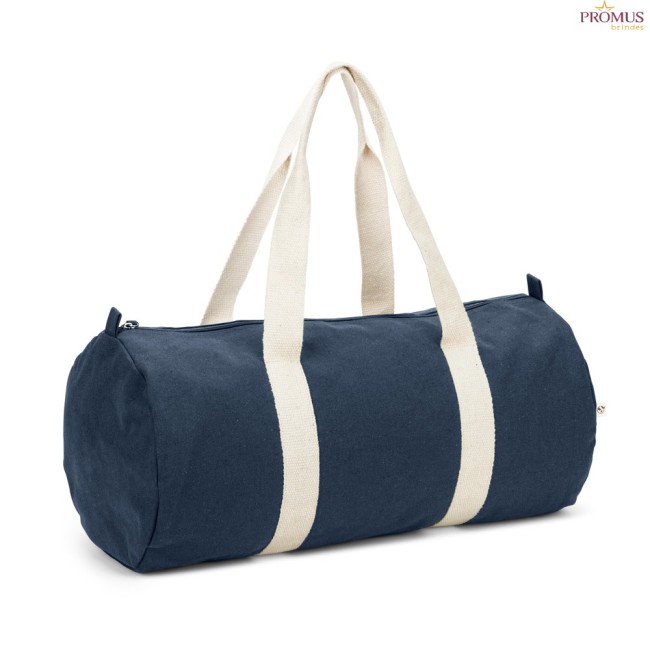 Bolsa Esportiva Ecológica em Algodão e Poliéster Reciclados Personalizada H920535