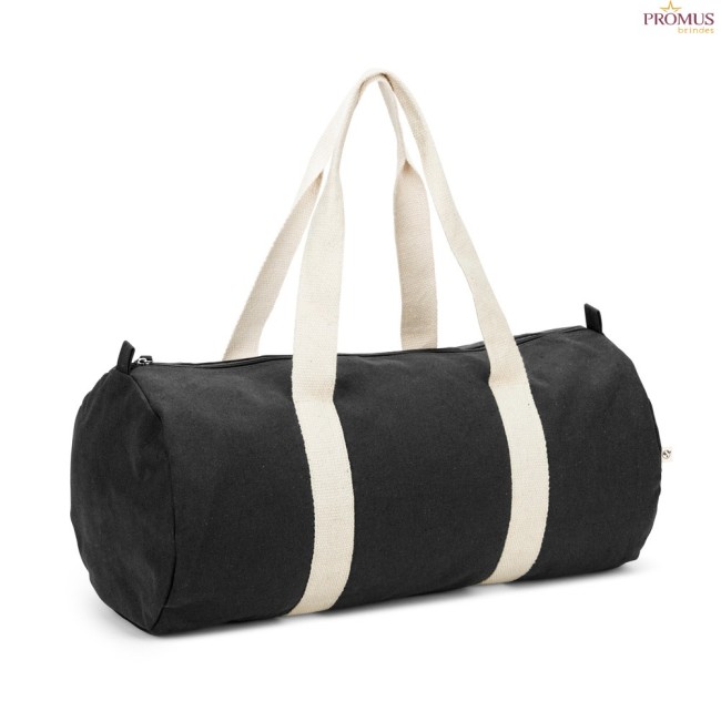 Bolsa Esportiva Ecológica em Algodão e Poliéster Reciclados Personalizada H920535