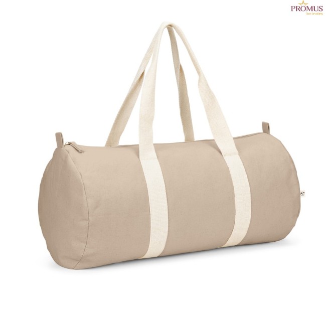Bolsa Esportiva Ecológica em Algodão e Poliéster Reciclados Personalizada H920535